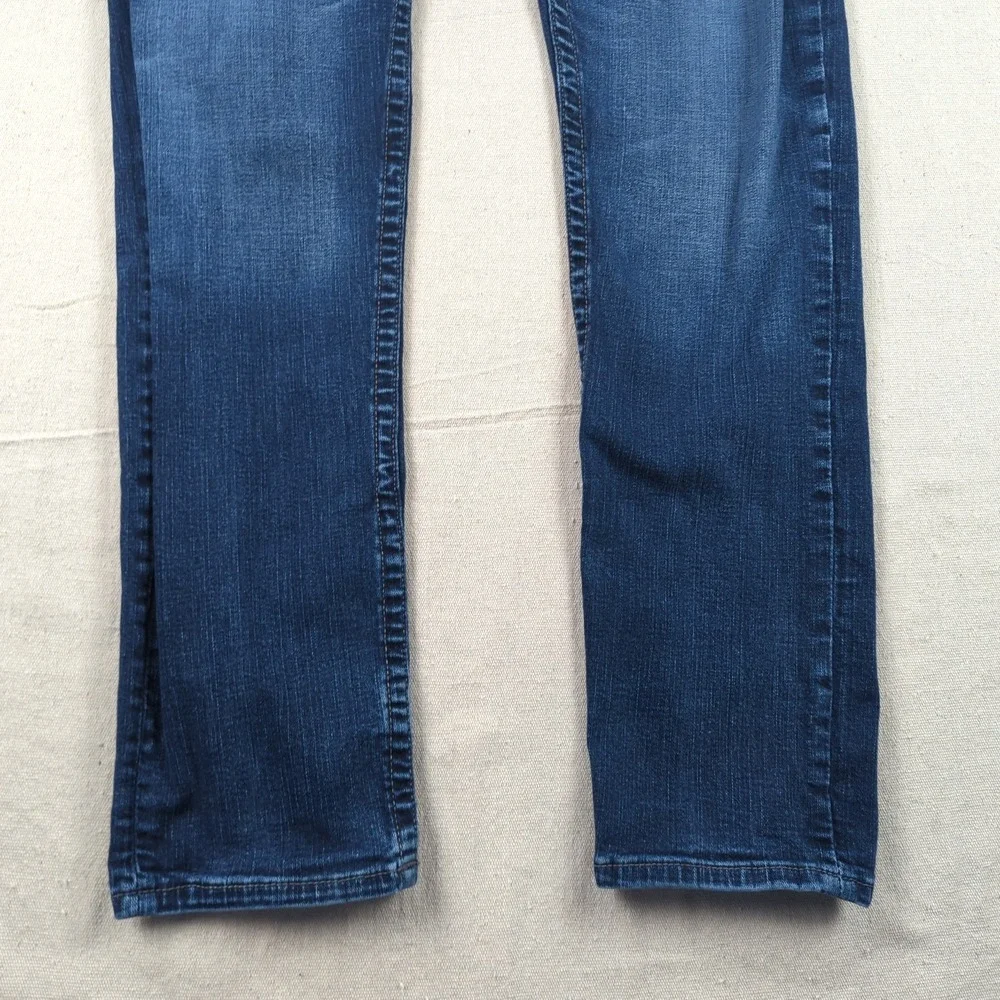 True Religion Jeans Mens 33x31 Blue Rocco Relaxed Skinny Stretch Casual Preppy